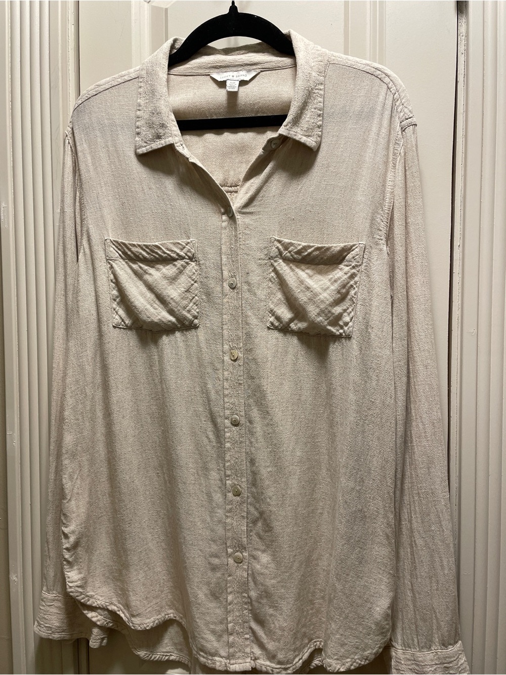 LUCKY BRAND LIKE NEW BLOUSE